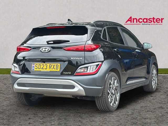 Hyundai KONA 1.6 GDi Hybrid Ultimate 5dr DCT Black