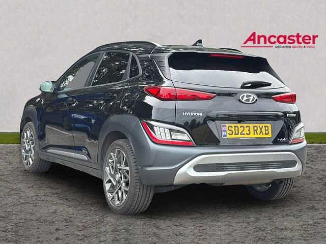 Hyundai KONA 1.6 GDi Hybrid Ultimate 5dr DCT Black