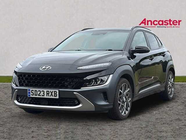 Hyundai KONA 1.6 GDi Hybrid Ultimate 5dr DCT Black
