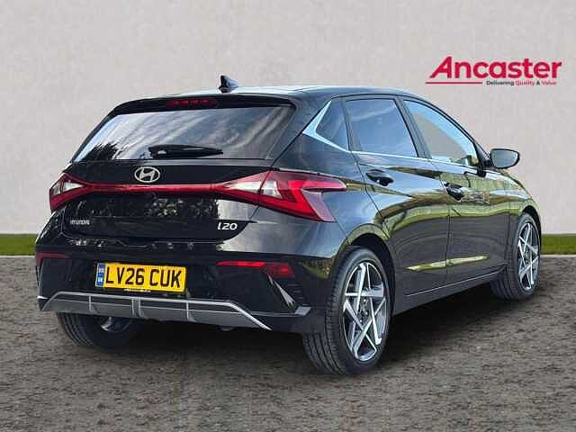 Hyundai I20 1.0T GDi 90 Tech Line 5dr Pearl - Phantom black