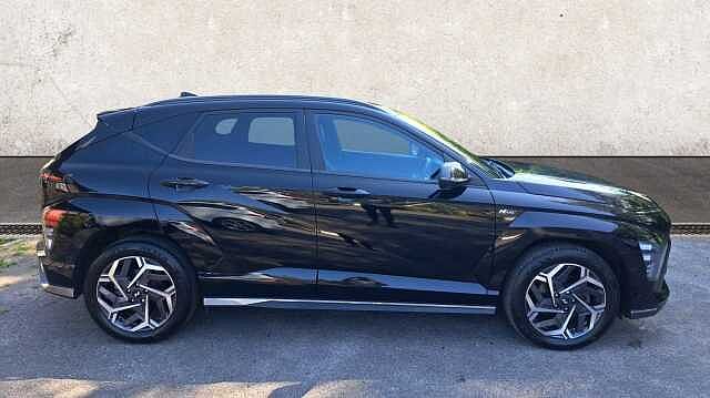 Hyundai KONA 1.6 T-GDi N Line S SUV 5dr Petrol Manual Euro 6 (s/s) (198 ps) Black