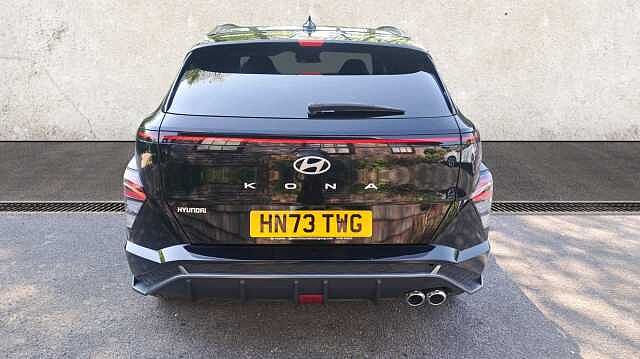 Hyundai KONA 1.6 T-GDi N Line S SUV 5dr Petrol Manual Euro 6 (s/s) (198 ps) Black