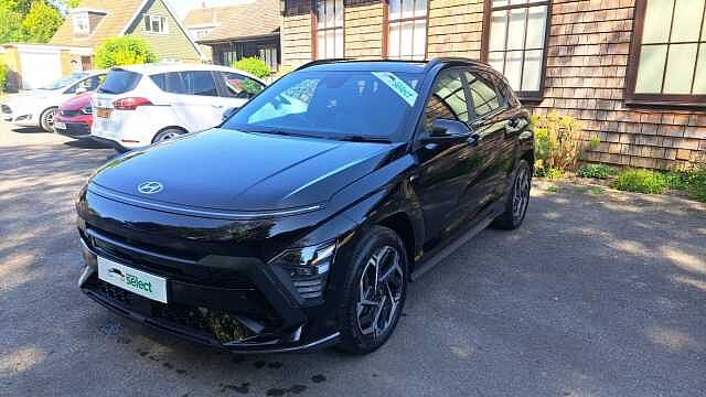 Hyundai KONA 1.6 T-GDi N Line S SUV 5dr Petrol Manual Euro 6 (s/s) (198 ps) Black
