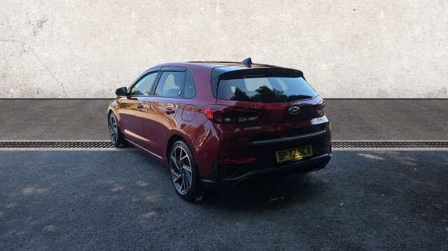 Hyundai I30 1.5 T-GDi MHEV N Line Hatchback 5dr Petrol Hybrid DCT Euro 6 (s/s) (159 ps) Red