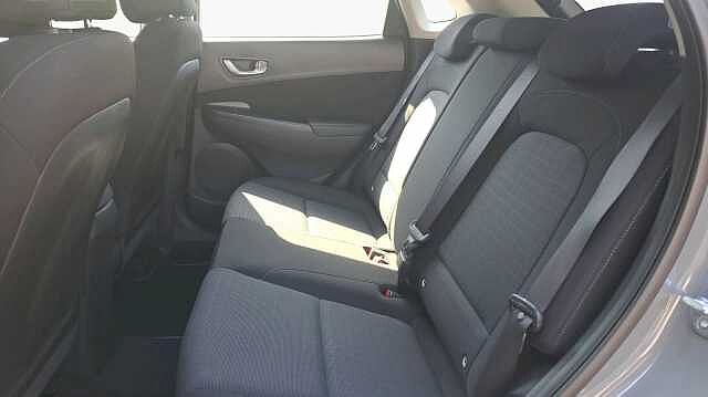 Hyundai KONA 1.6 h-GDi SE Connect SUV 5dr Petrol Hybrid DCT Euro 6 (s/s) (141 ps) Galactic Grey/Black Cloth