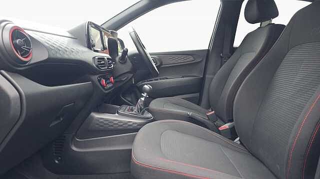 Hyundai I10 1.0 T-GDi N Line Hatchback 5dr Petrol Manual Euro 6 (s/s) (100 ps) Phantom Black