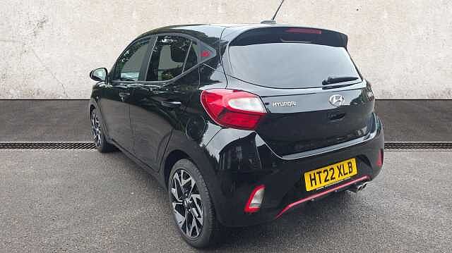 Hyundai I10 1.0 T-GDi N Line Hatchback 5dr Petrol Manual Euro 6 (s/s) (100 ps) Phantom Black