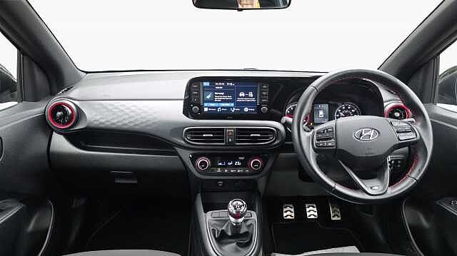 Hyundai I10 1.0 T-GDi N Line Hatchback 5dr Petrol Manual Euro 6 (s/s) (100 ps) Phantom Black