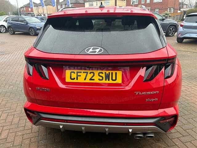 Hyundai TUCSON 1.6 T-GDi 13.8kWh N Line SUV 5dr Petrol Plug-in Hybrid Auto 4WD Euro 6 (s/s) (26