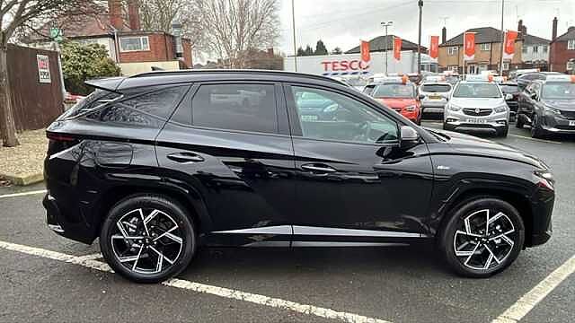 Hyundai TUCSON 1.6 T-GDi 13.8kWh N Line SUV 5dr Petrol Plug-in Hybrid Auto Euro 6 (s/s) (253 ps Black