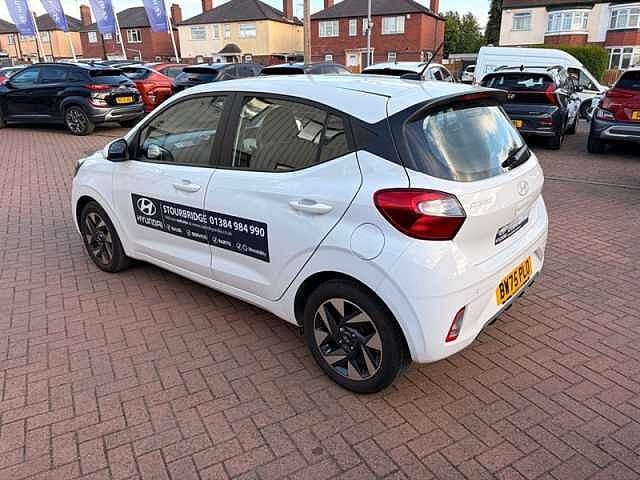Hyundai I10 1.0 Advance Hatchback 5dr Petrol Manual Euro 6 (s/s) (63 ps) White