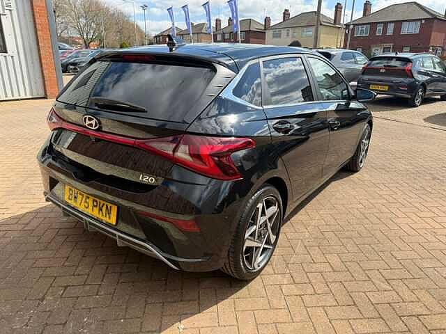 Hyundai I20 1.0 T-GDi Ultimate Hatchback 5dr Petrol Manual Euro 6 (s/s) (100 ps) Black