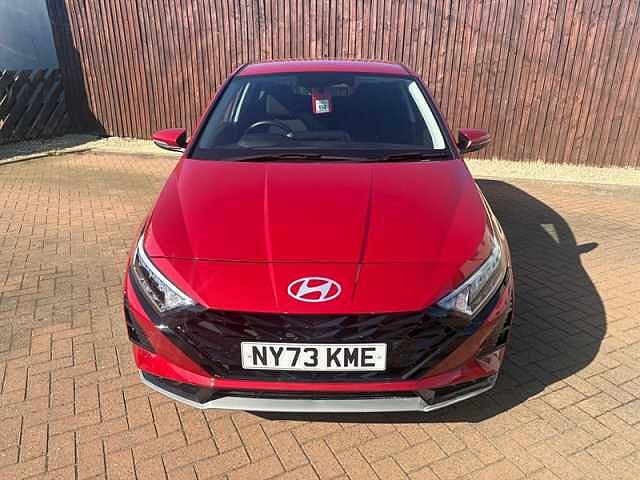 Hyundai I20 1.0 T-GDi Premium Hatchback 5dr Petrol DCT Euro 6 (s/s) (100 ps) Red