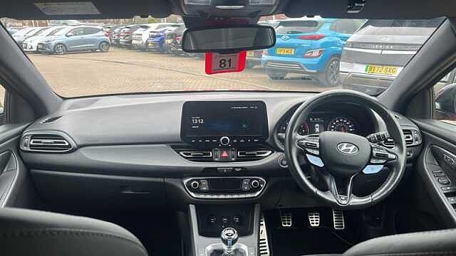 Hyundai I30 2.0 T-GDi N Performance Hatchback 5dr Petrol Manual Euro 6 (s/s) (280 ps) Red