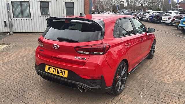 Hyundai I30 2.0 T-GDi N Performance Hatchback 5dr Petrol Manual Euro 6 (s/s) (280 ps) Red