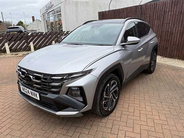 Hyundai TUCSON 1.6 T-GDi Ultimate SUV 5dr Petrol Hybrid Auto Euro 6 (s/s) (215 ps) Silver