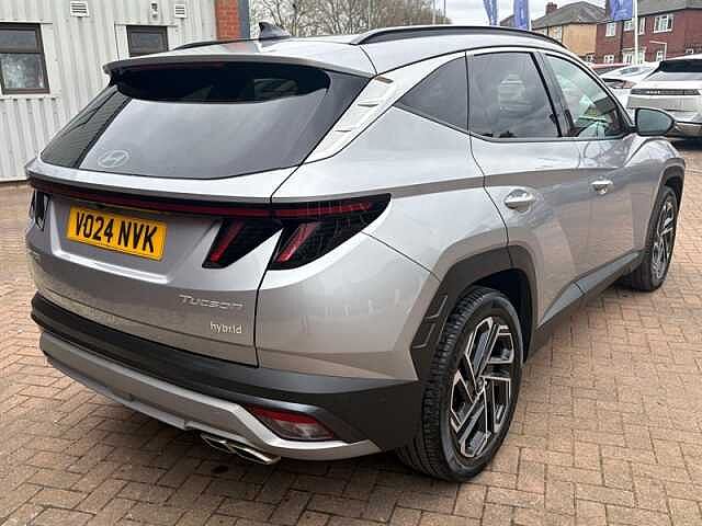Hyundai TUCSON 1.6 T-GDi Ultimate SUV 5dr Petrol Hybrid Auto Euro 6 (s/s) (215 ps) Silver