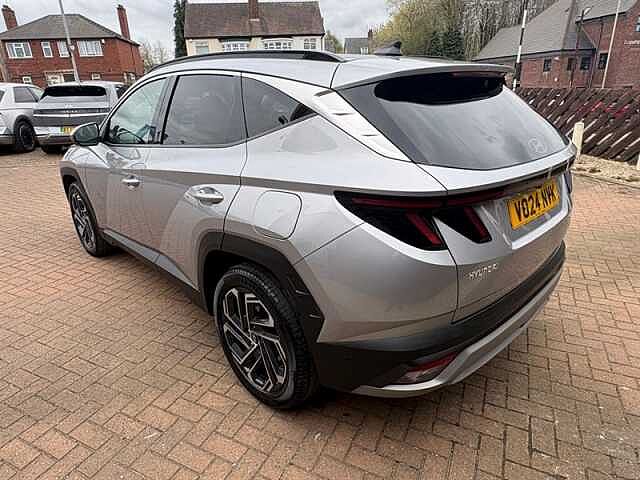 Hyundai TUCSON 1.6 T-GDi Ultimate SUV 5dr Petrol Hybrid Auto Euro 6 (s/s) (215 ps) Silver