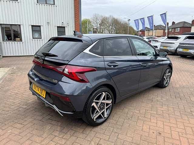 Hyundai I20 1.0 T-GDi Premium Hatchback 5dr Petrol DCT Euro 6 (s/s) (100 ps) Grey