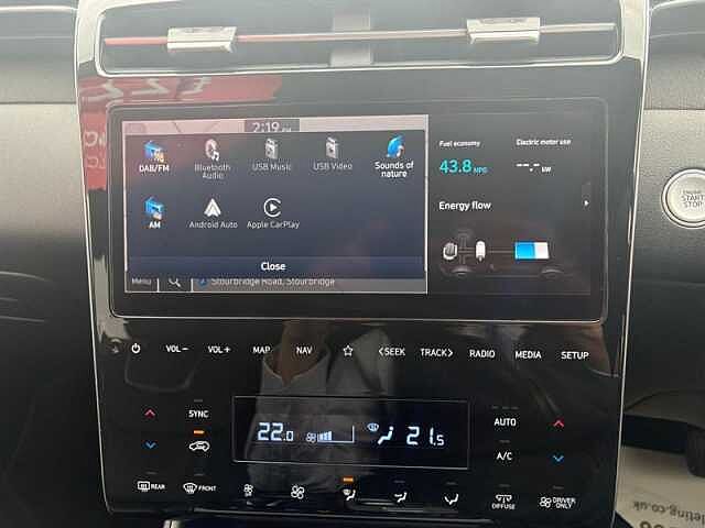 Hyundai TUCSON 1.6 h T-GDi Ultimate SUV 5dr Petrol Hybrid Auto Euro 6 (s/s) (230 ps) Blue