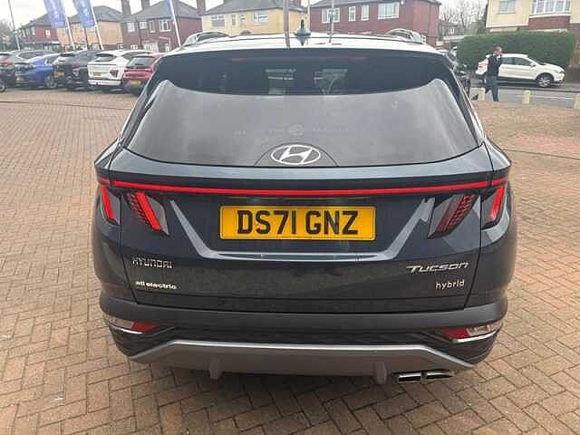 Hyundai TUCSON 1.6 h T-GDi Ultimate SUV 5dr Petrol Hybrid Auto Euro 6 (s/s) (230 ps) Blue
