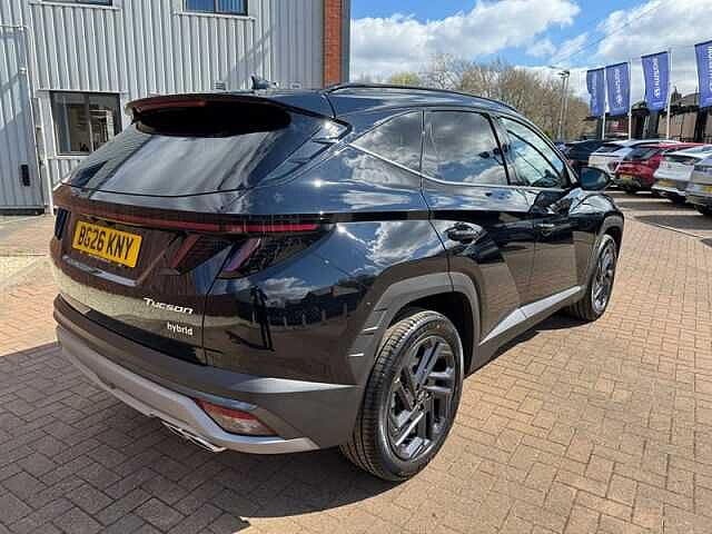Hyundai TUCSON 1.6T Hybrid 239ps Black Line AU Black