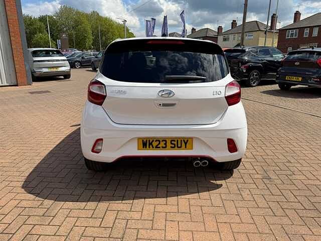 Hyundai i10 1.0 T-GDi N Line Hatchback 5dr Petrol Manual Euro 6 (s/s) (100 ps)