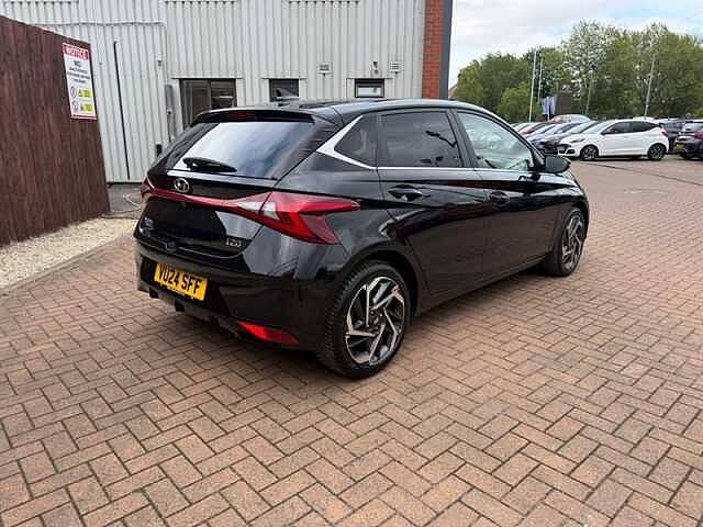 Hyundai I20 1.0 T-GDi MHEV Premium Hatchback 5dr Petrol Hybrid Manual Euro 6 (s/s) (100 ps) Black