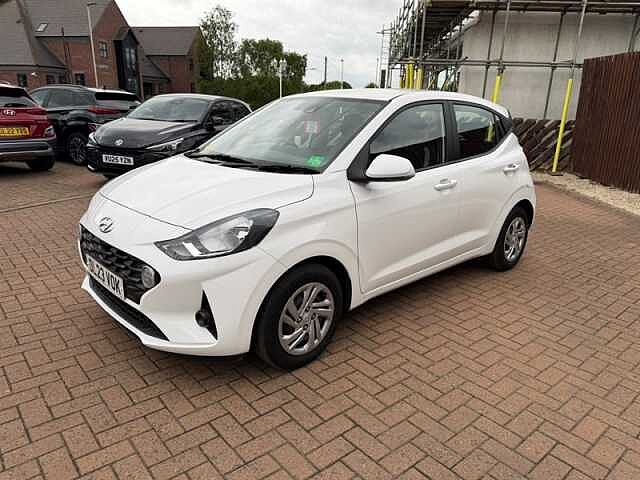 Hyundai I10 1.0 SE Hatchback 5dr Petrol Manual Euro 6 (s/s) (67 ps) White