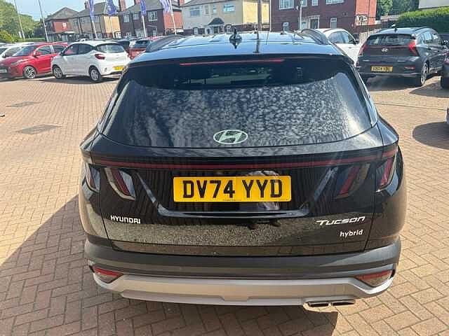 Hyundai TUCSON 1.6 T-GDi Premium SUV 5dr Petrol Hybrid Auto Euro 6 (s/s) (215 ps) Black