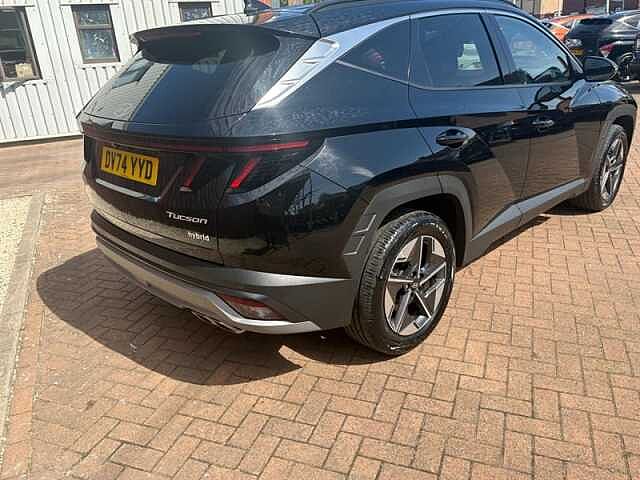Hyundai TUCSON 1.6 T-GDi Premium SUV 5dr Petrol Hybrid Auto Euro 6 (s/s) (215 ps) Black