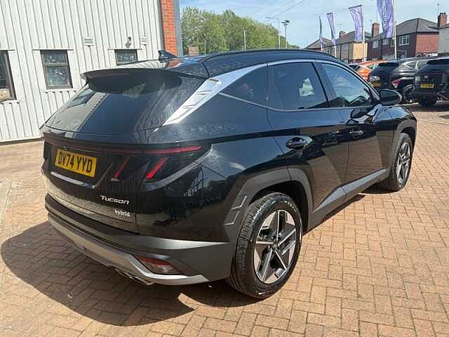 Hyundai TUCSON 1.6 T-GDi Premium SUV 5dr Petrol Hybrid Auto Euro 6 (s/s) (215 ps) Black