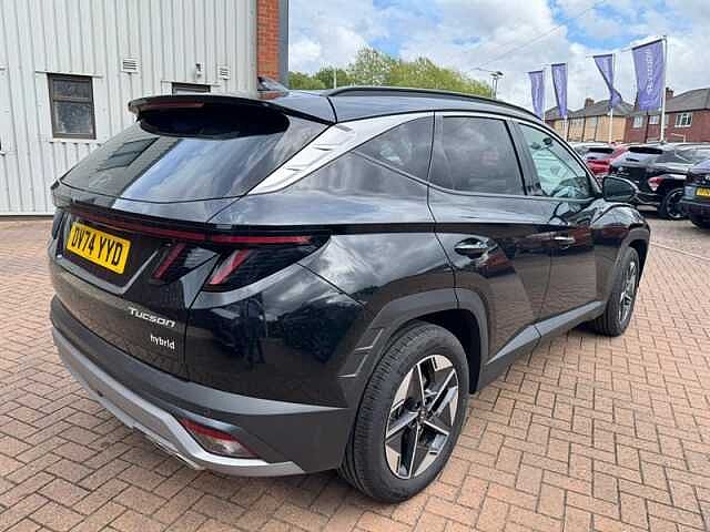 Hyundai TUCSON 1.6 T-GDi Premium SUV 5dr Petrol Hybrid Auto Euro 6 (s/s) (215 ps) Black