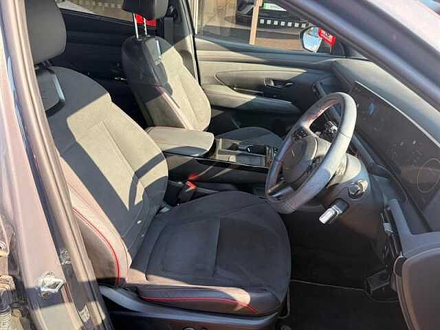 Hyundai TUCSON 1.6 T-GDi N Line S SUV 5dr Petrol Hybrid Auto Euro 6 (s/s) (215 ps) Grey