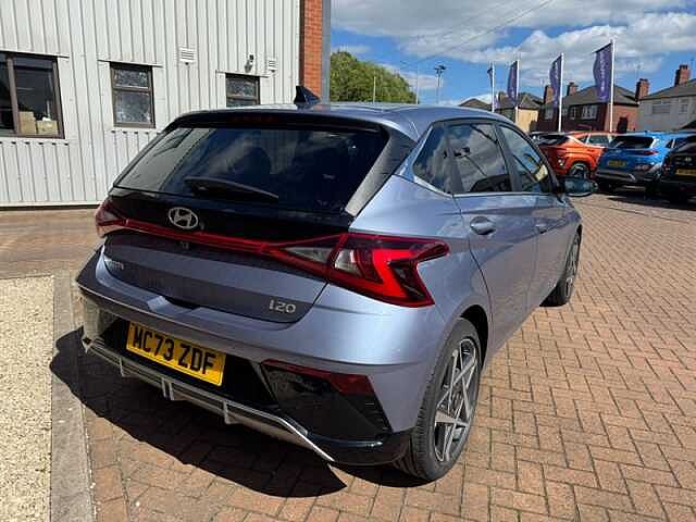 Hyundai I20 1.0 T-GDi Premium Hatchback 5dr Petrol Manual Euro 6 (s/s) (100 ps) Blue