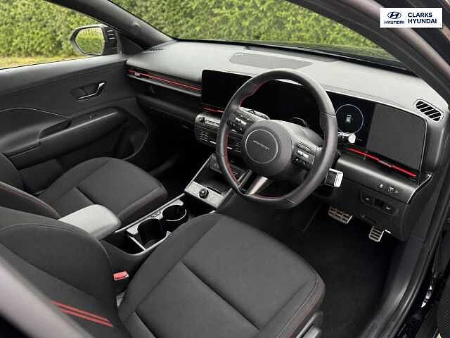 Hyundai KONA 65.4kWh N Line SUV 5dr Electric Auto (218 ps) Black