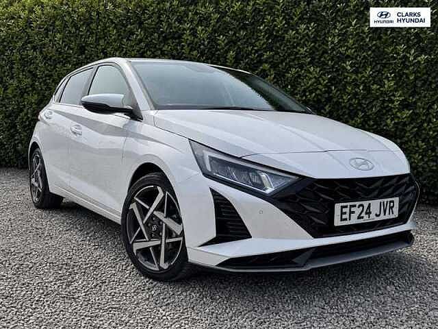 Hyundai I20 1.0 T-GDi Premium Hatchback 5dr Petrol DCT Euro 6 (s/s) (100 ps) White