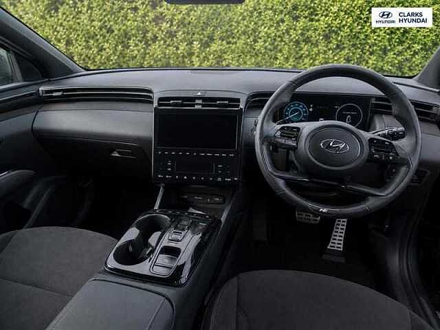 Hyundai TUCSON 1.6 h T-GDi N Line S SUV 5dr Petrol Hybrid Auto Euro 6 (s/s) (230 ps) Grey