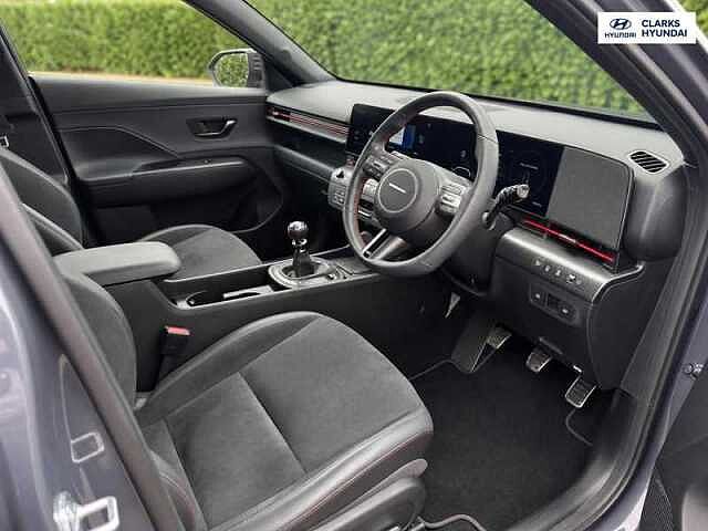 Hyundai KONA 1.6 T-GDi N Line S SUV 5dr Petrol Manual Euro 6 (s/s) (198 ps) Grey