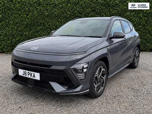 Hyundai KONA 1.6 T-GDi N Line S SUV 5dr Petrol Manual Euro 6 (s/s) (198 ps) Grey