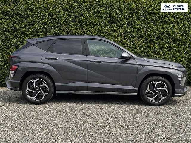 Hyundai KONA 1.6 T-GDi N Line S SUV 5dr Petrol Manual Euro 6 (s/s) (198 ps) Grey