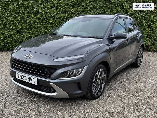 Hyundai KONA 1.6 h-GDi Ultimate SUV 5dr Petrol Hybrid DCT Euro 6 (s/s) (141 ps) Grey