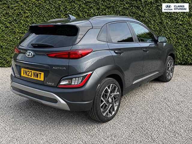 Hyundai KONA 1.6 h-GDi Ultimate SUV 5dr Petrol Hybrid DCT Euro 6 (s/s) (141 ps) Grey