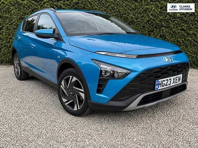 Hyundai BAYON 1.0 T-GDi MHEV SE Connect SUV 5dr Petrol Hybrid DCT Euro 6 (s/s) (100 ps) Blue
