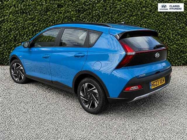 Hyundai BAYON 1.0 T-GDi MHEV SE Connect SUV 5dr Petrol Hybrid DCT Euro 6 (s/s) (100 ps) Blue