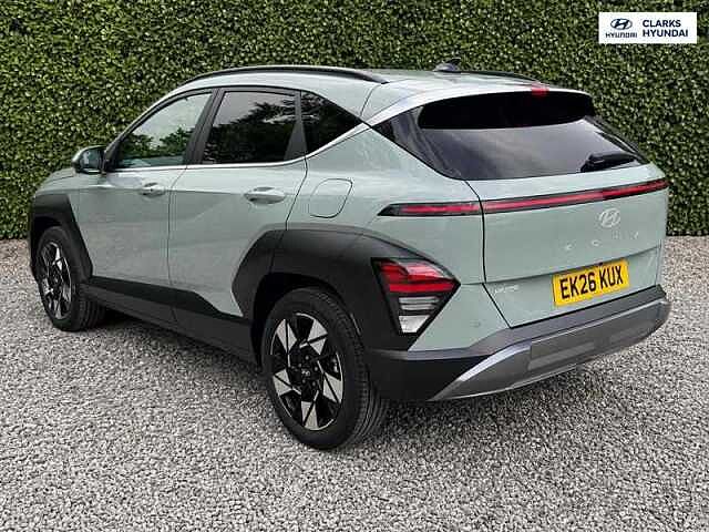 Hyundai KONA 1.6 h-GDi Ultimate SUV 5dr Petrol Hybrid DCT Euro 6 (s/s) (138 ps) Green