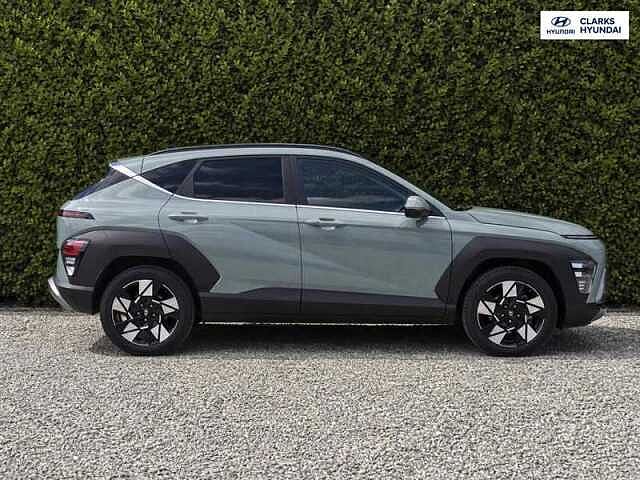 Hyundai KONA 1.6 h-GDi Ultimate SUV 5dr Petrol Hybrid DCT Euro 6 (s/s) (138 ps) Green