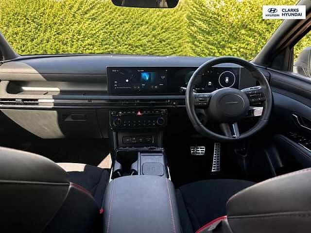 Hyundai TUCSON 1.6T N Line S SUV 5dr Petrol Hybrid Auto Euro 6 (s/s) (239 ps) Grey