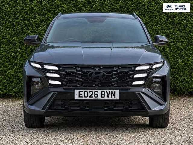 Hyundai TUCSON 1.6T N Line S SUV 5dr Petrol Hybrid Auto Euro 6 (s/s) (239 ps) Grey