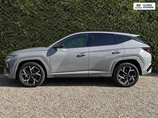 Hyundai TUCSON 1.6T N Line S SUV 5dr Petrol Hybrid Auto Euro 6 (s/s) (239 ps) Grey